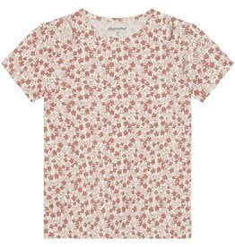 Floral All-over Print Tee, Vanilla
