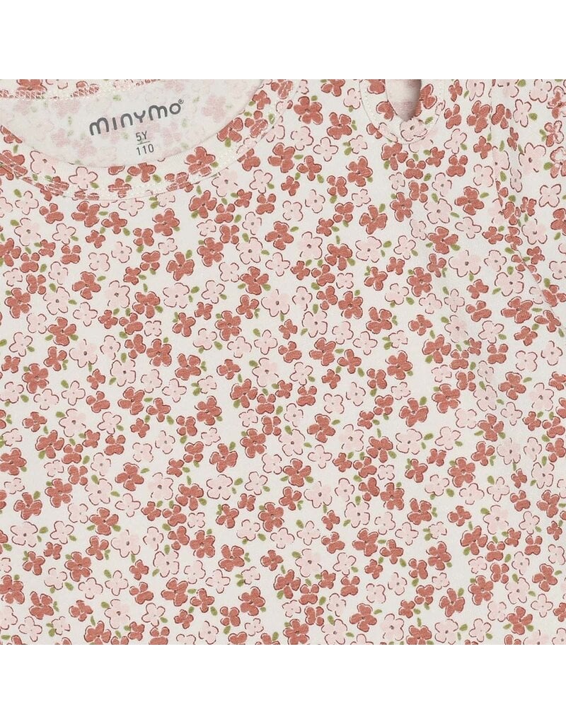 Floral All-over Print Tee, Vanilla