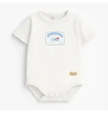 Souris Mini French Sardine Onesie, Cream