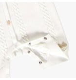 Souris Mini Baby Cream Knit Pointelle Romper