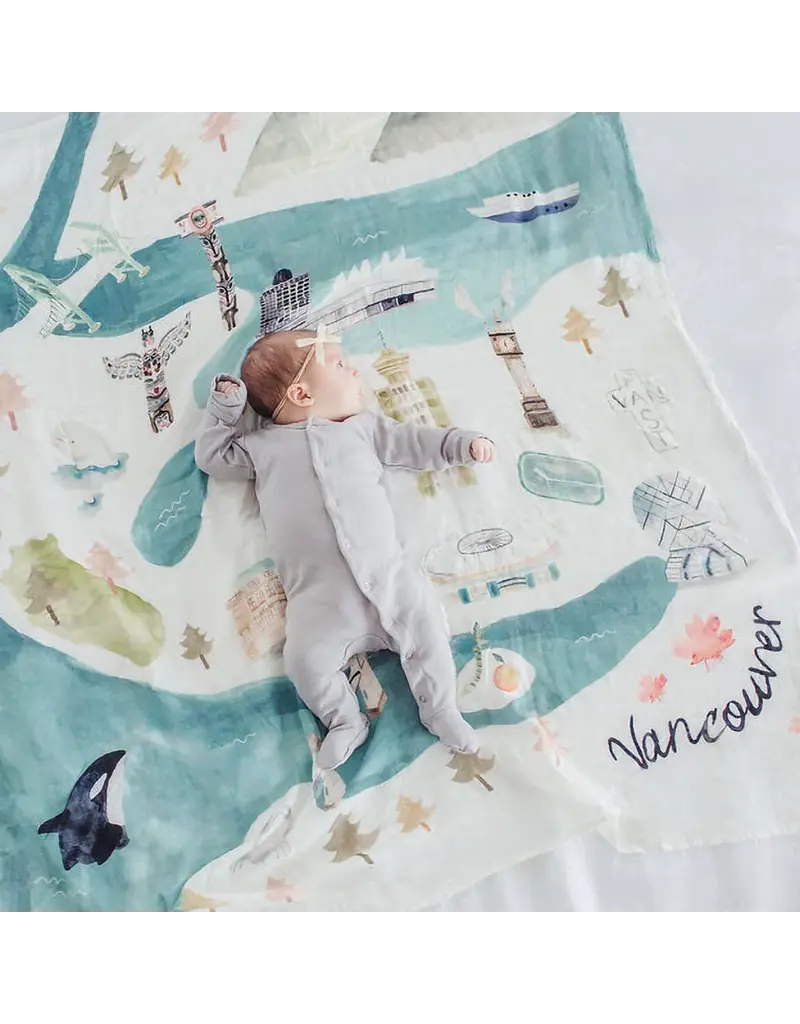 Loulou Lollipop Plush Bamboo Vancouver Swaddle