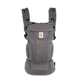 ErgoBaby Omni Breeze Baby Carrier w/ SoftFlex Mesh, Graphite Grey