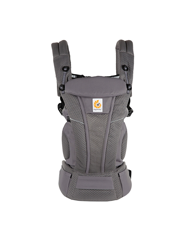 ErgoBaby Omni Breeze Baby Carrier w/ SoftFlex Mesh, Graphite Grey