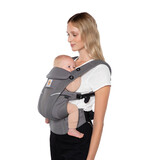 ErgoBaby Omni Breeze Baby Carrier w/ SoftFlex Mesh, Graphite Grey