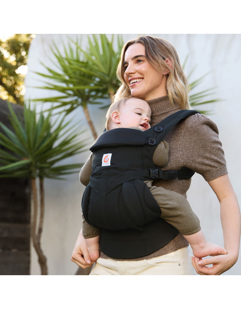 ErgoBaby Omni Classic (360) Baby Carrier All-In One, Pure Black