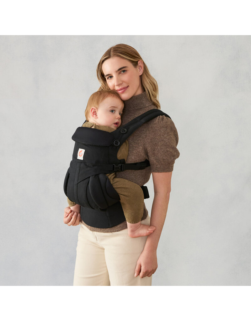 ErgoBaby Omni Classic (360) Baby Carrier All-In One, Pure Black
