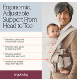 ErgoBaby Omni Deluxe  Baby Carrier. Onxy Black