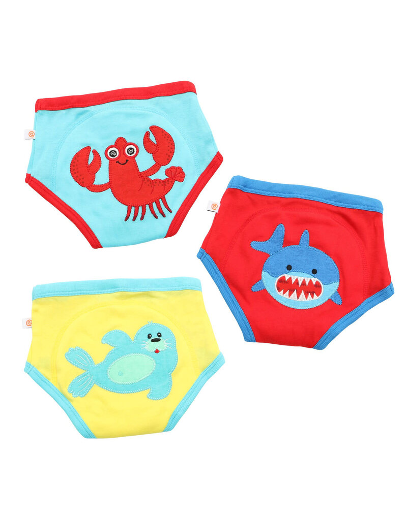 Zoocchini Organic Training Pants - Ocean Pals