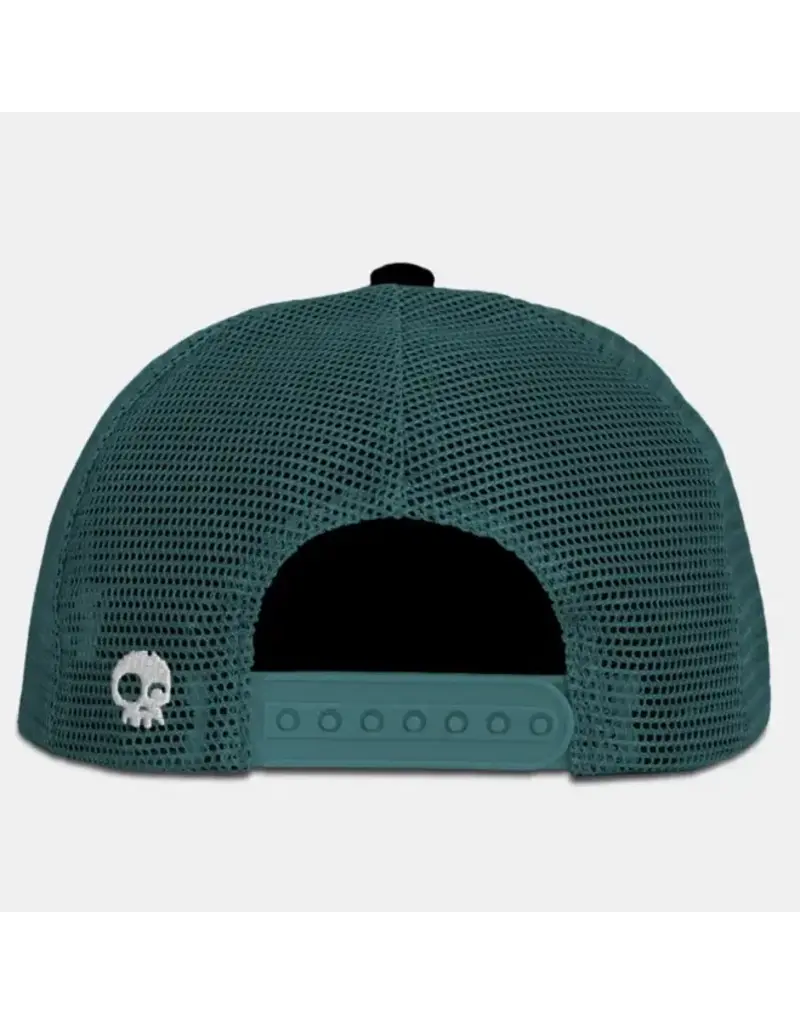 Headster Captain Seagull Trucker Hat, Black