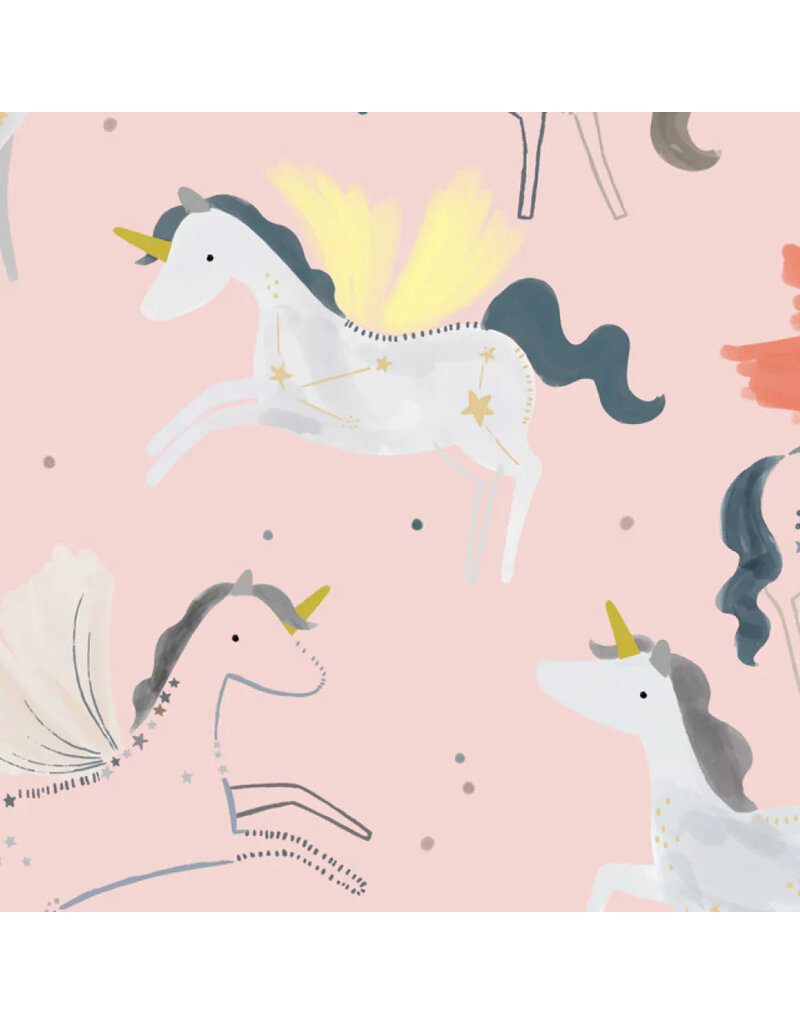 Loulou Lollipop Unicorn Ballet Bamboo Swaddle