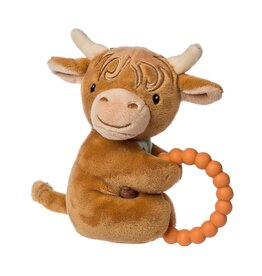Teether Rattle - Hetty Highland Cow 0m+