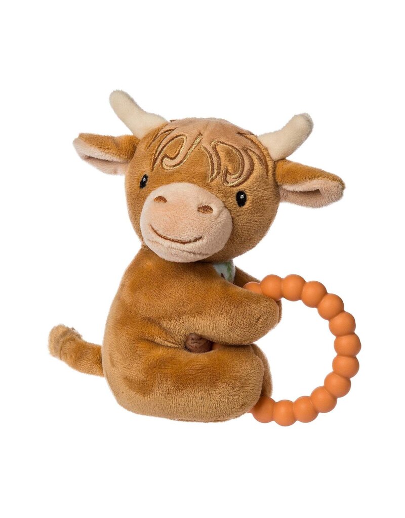 Teether Rattle - Hetty Highland Cow