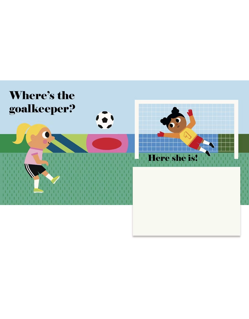 Random House Where's the Soccer Player? Board Book