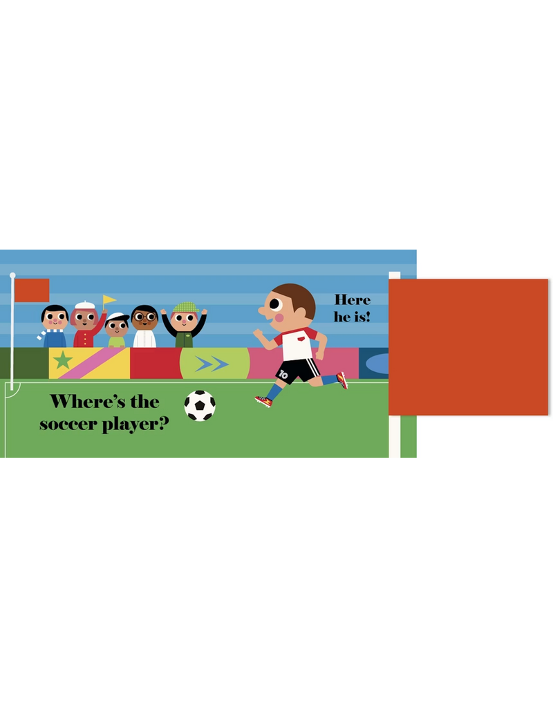 Random House Where's the Soccer Player? Board Book