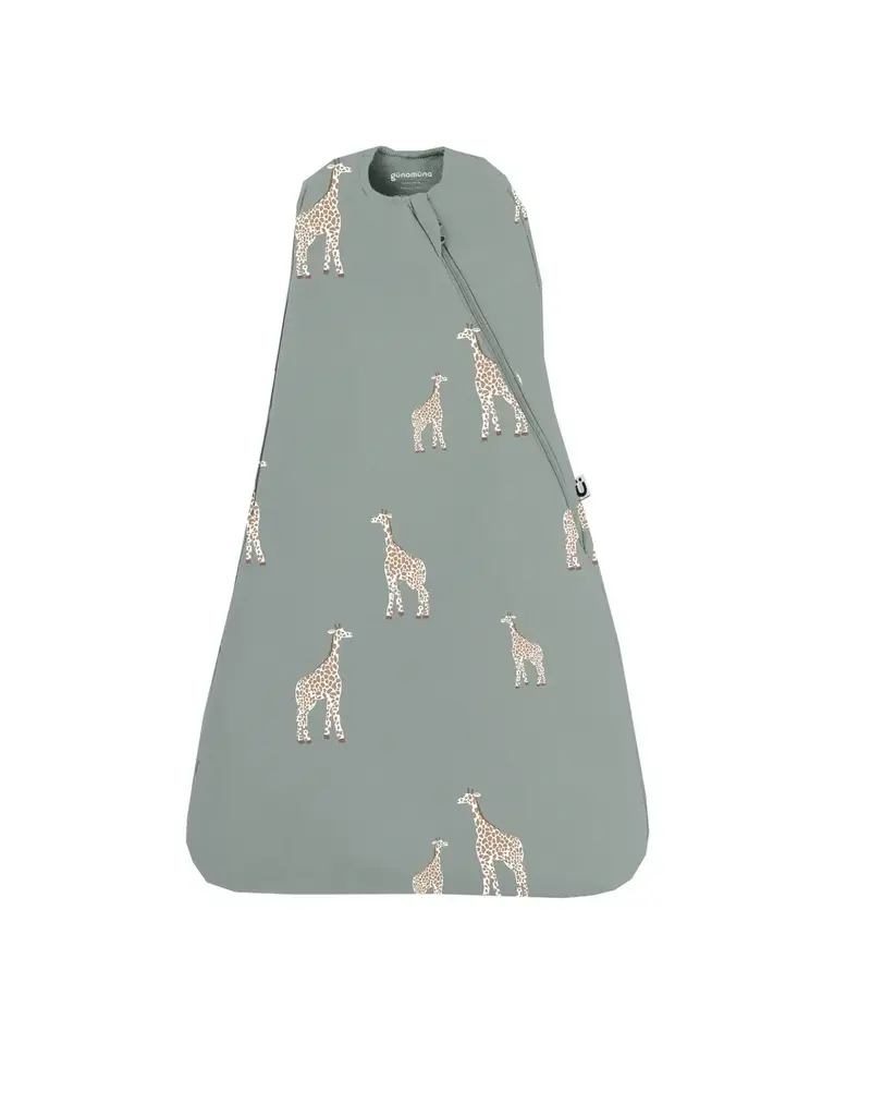 Bamboo Swaddle Sack,  NB-3m, Giraffe, 1.0 TOG
