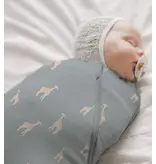 Bamboo Swaddle Sack,  NB-3m, Giraffe, 1.0 TOG