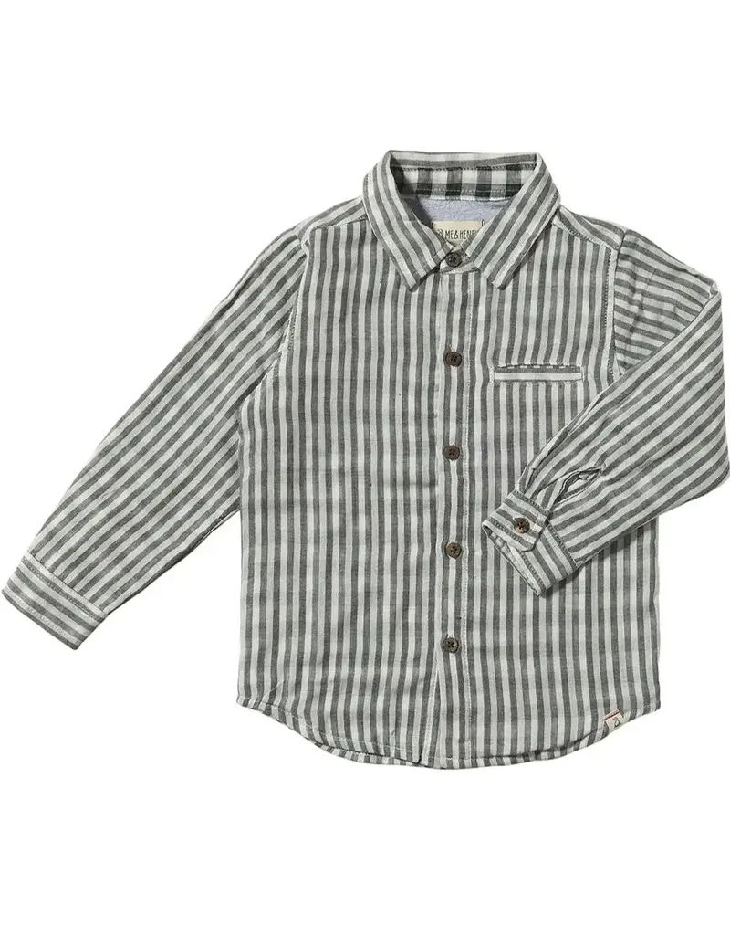 Me & Henry Black Plaid Atwood Woven Shirt