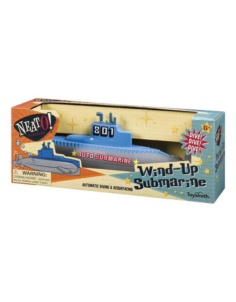 Retro Toys Neato! Wind Up Submarine