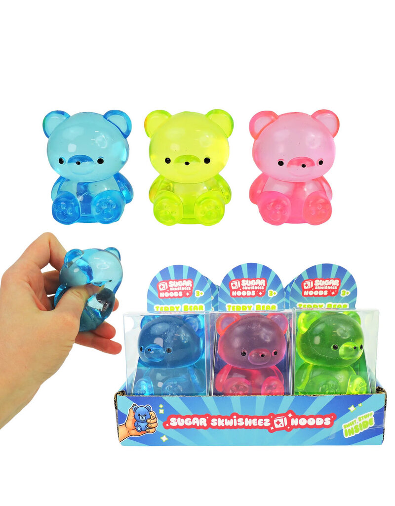 Stretchy Squishy Sugar Skwisheez - Teddy Bear