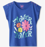 Hatley Flower Power Snap Up Baby Tee