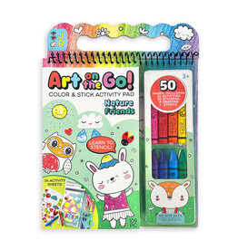 Bright Stripes Art on the Go! Nature Friends 3y+