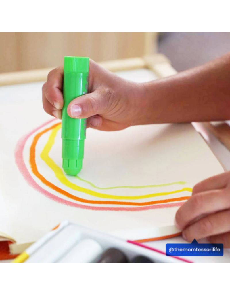 Ooly Chunkies Neon  Paint Sticks - 6pk 3y+