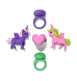 Ooly Scented Puzzle Erasers: Unicorn Wishes 5y+