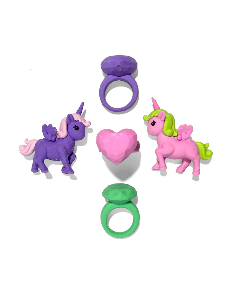 Ooly Scented Puzzle Erasers: Unicorn Wishes 5y+