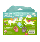 Ooly Scented Puzzle Erasers: Unicorn Wishes 5y+
