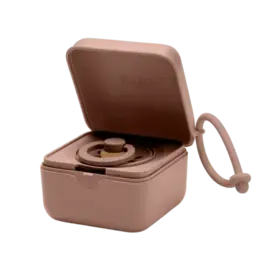 Bibs Bibs Pacifier Box, Woodchuck