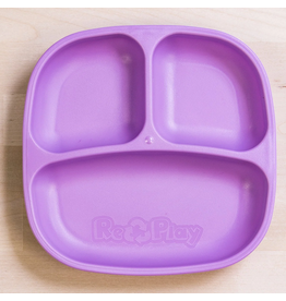 Re-Play Divided Plate - Purple