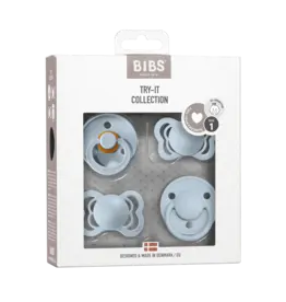 Bibs Try-It Pacifier Collection: Baby Blue