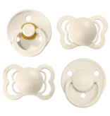 Bibs Try-It Pacifier Collection: Ivory