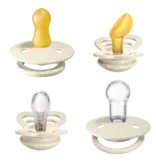 Bibs Try-It Pacifier Collection: Ivory