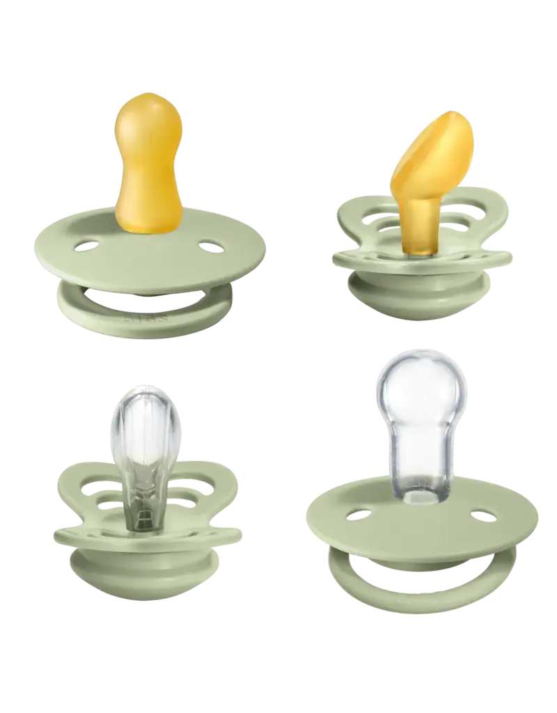 Bibs Try-It Pacifier Collection: Sage