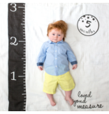 Lulujo Milestone Blanket Set - Measure