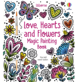 Usborne Love, Hearts and Flowers Magic Painting Book 5y+