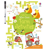 Usborne Farm Activities Wipe Book