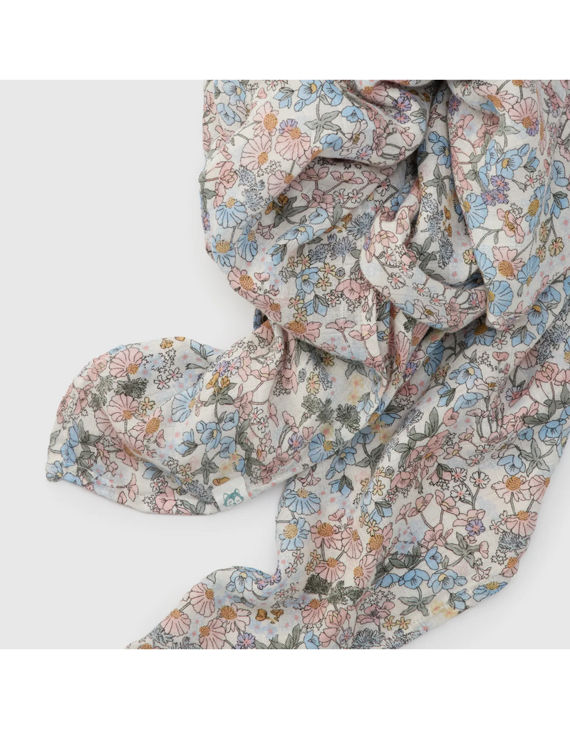 Loulou Lollipop English Garden Bamboo Swaddle