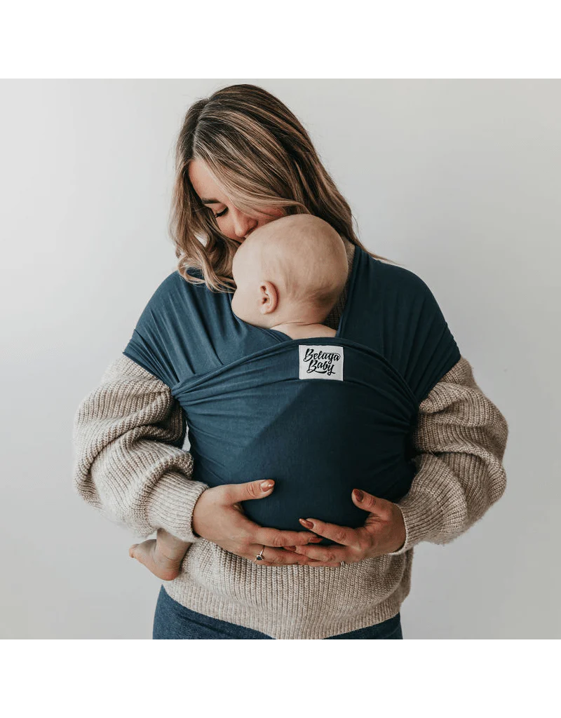 Beluga Baby Beluga Baby Bamboo Wrap - The Saga (Ocean Blue)
