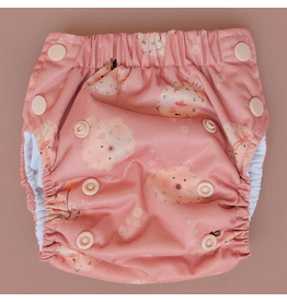 La Petite Ourse Waterproof Swim Diaper - Puffer Fish