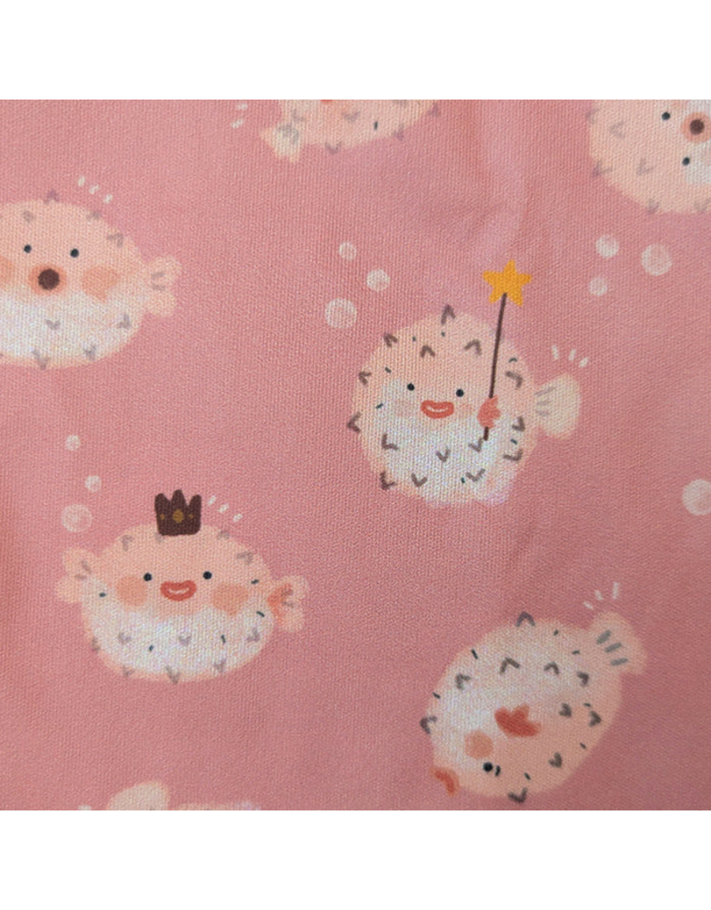 La Petite Ourse Waterproof Swim Diaper - Puffer Fish