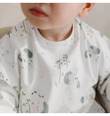Loulou Lollipop Long Sleeve Waterproof Bib - Hedgehogs