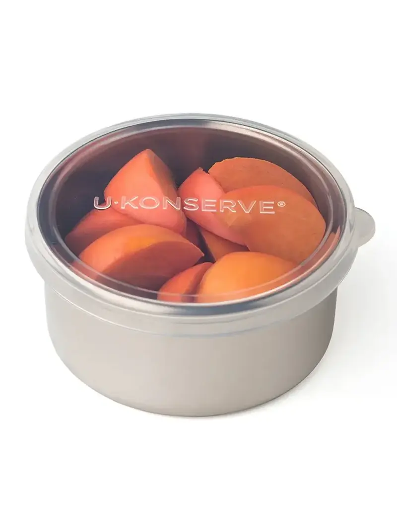 Kids Konserve 16oz Round Food Storage Container with Silicone Lid