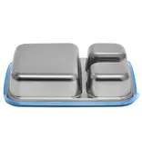 Kids Konserve 3 Compartment Stainless Steel Food-Storage Container