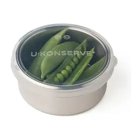 Kids Konserve 5oz Round Food Storage Container with Silicone Lid