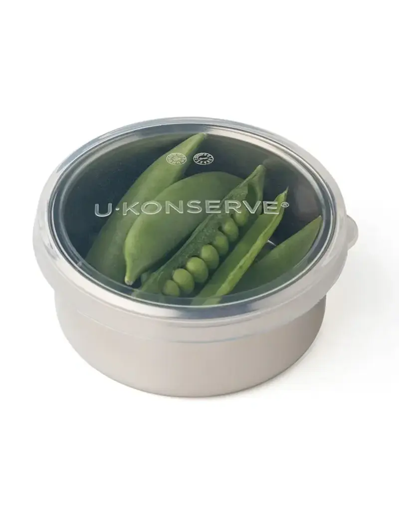 Kids Konserve 5oz Round Food Storage Container with Silicone Lid