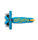 Micro Kickboard Micro Mini Foldable LED Scooter, Ocean Blue