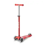 Micro Kickboard Micro Maxi LED Scooter, Red