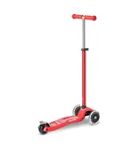 Micro Kickboard Micro Maxi LED Scooter, Red